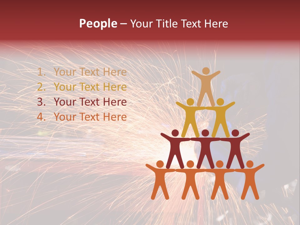 Sharpening Builder Construction PowerPoint Template