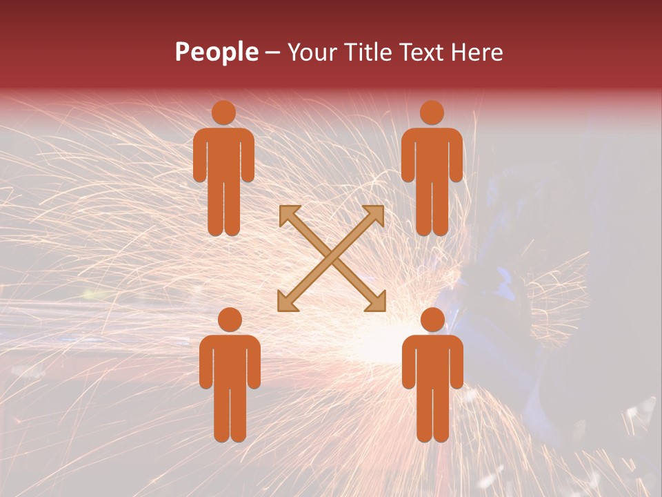 Sharpening Builder Construction PowerPoint Template