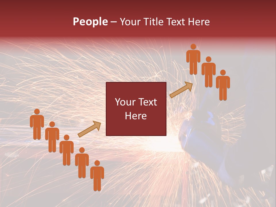 Sharpening Builder Construction PowerPoint Template