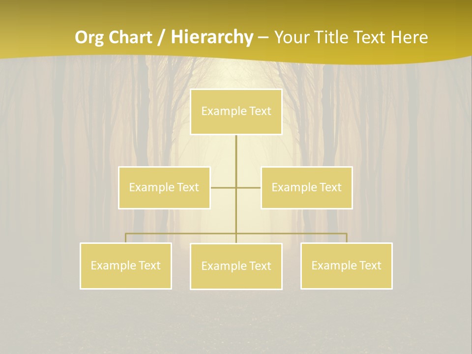 Ray Mist Rain PowerPoint Template