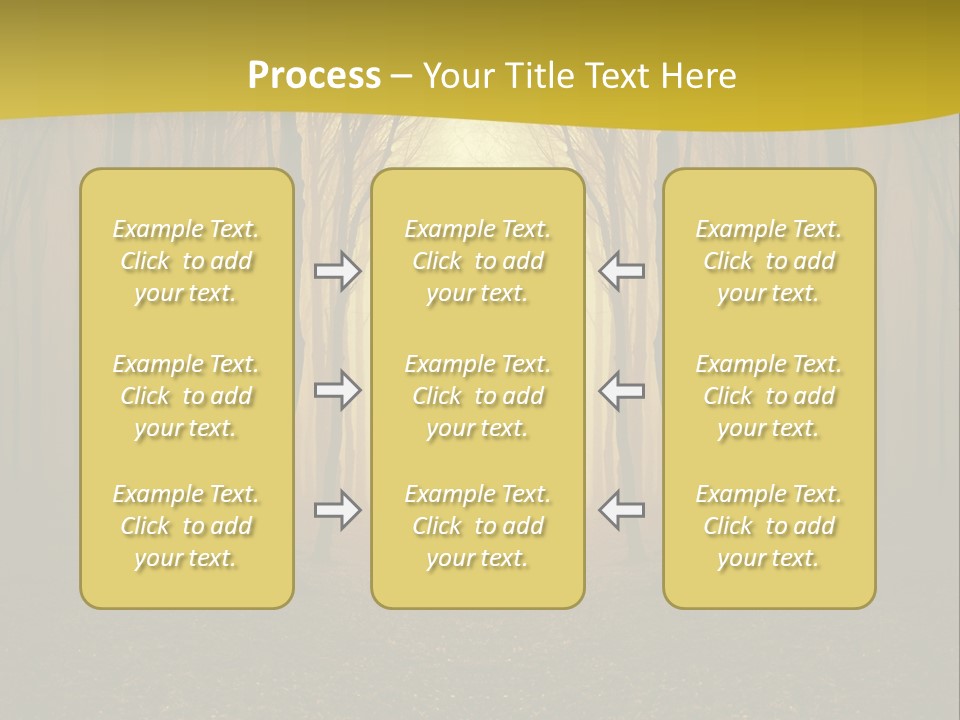 Ray Mist Rain PowerPoint Template