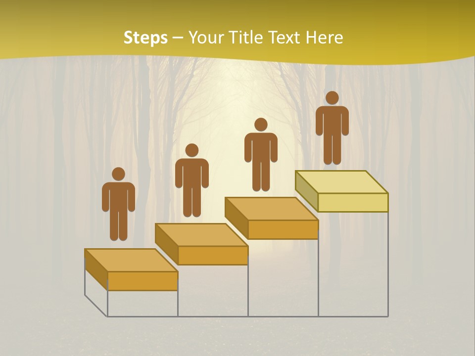 Ray Mist Rain PowerPoint Template