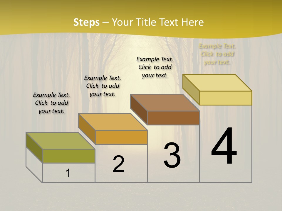 Ray Mist Rain PowerPoint Template