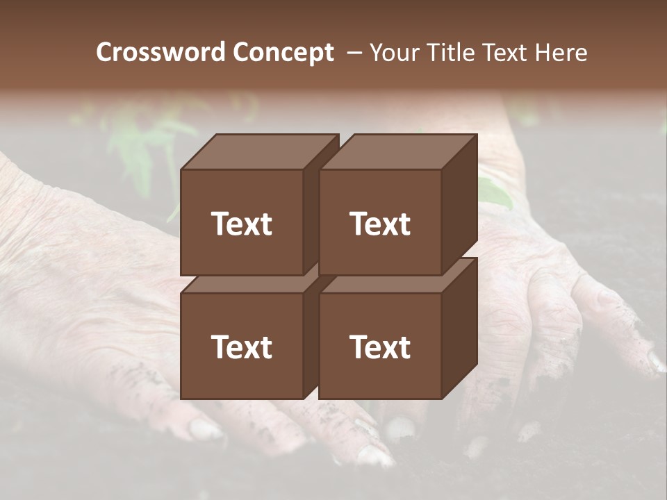 Countryside Soil Careful PowerPoint Template