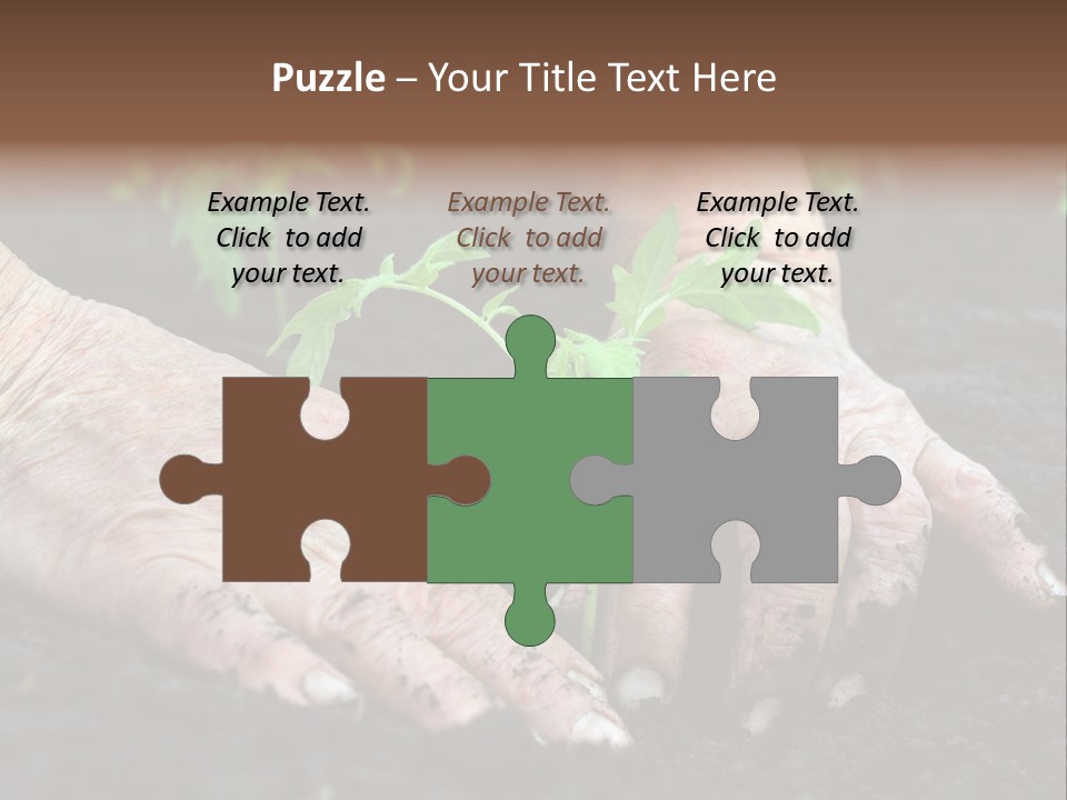 Countryside Soil Careful PowerPoint Template