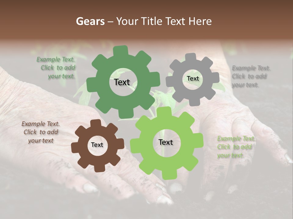Countryside Soil Careful PowerPoint Template