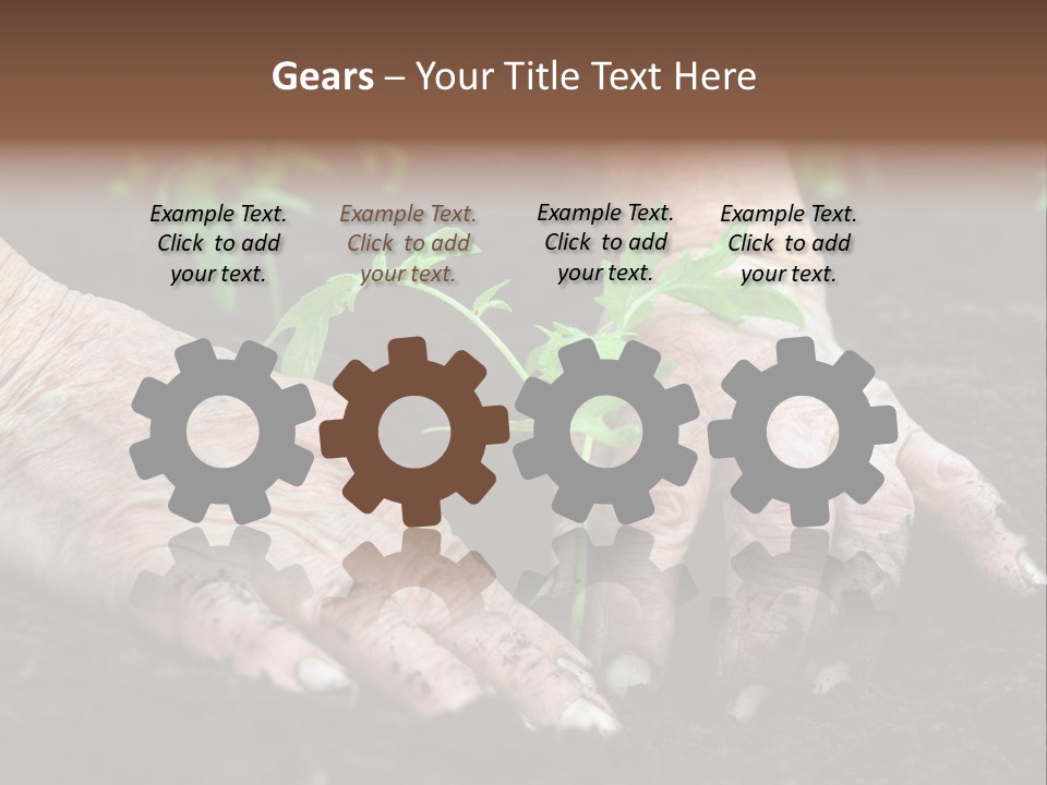 Countryside Soil Careful PowerPoint Template
