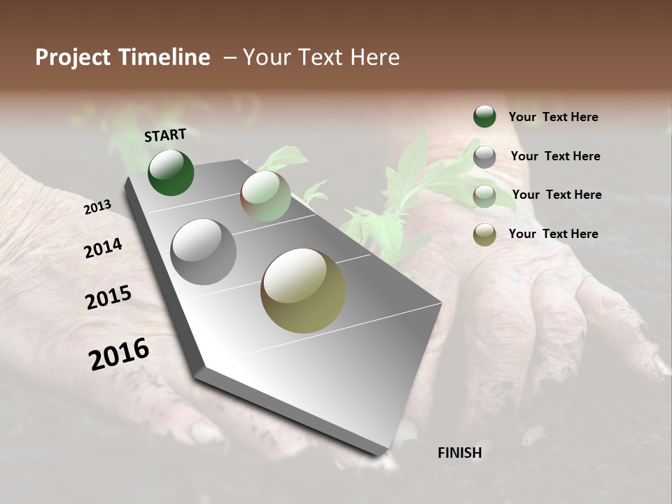 Countryside Soil Careful PowerPoint Template