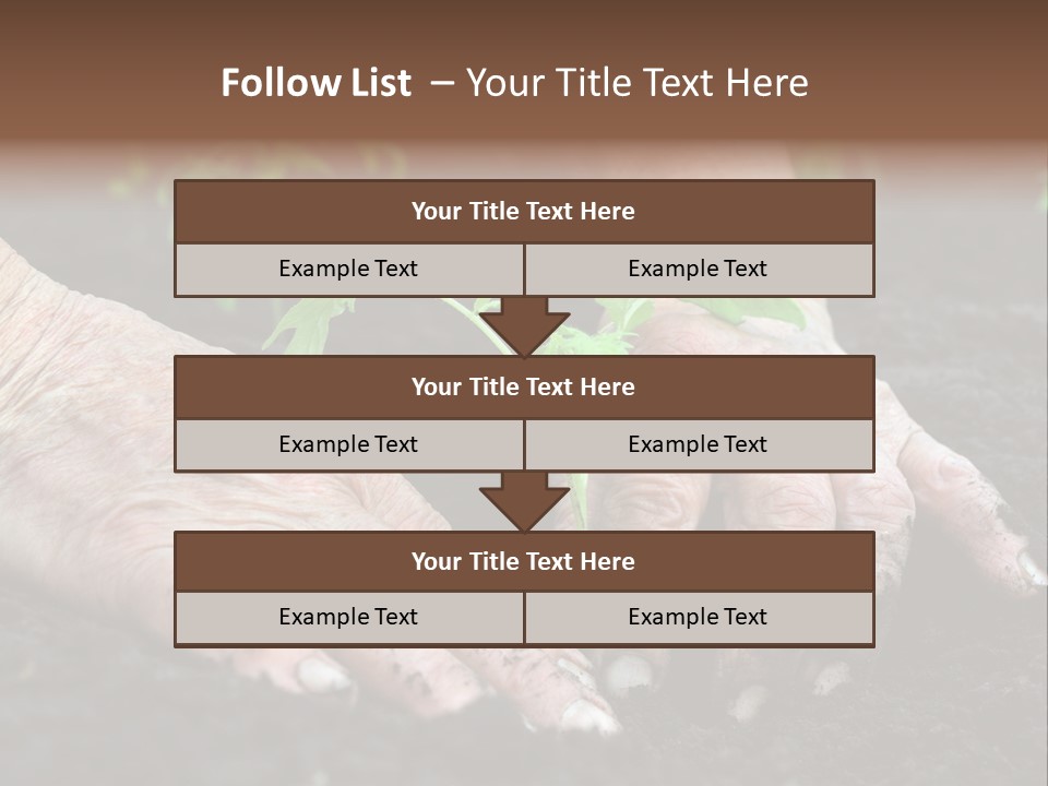 Countryside Soil Careful PowerPoint Template