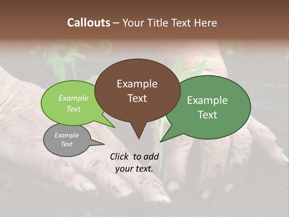 Countryside Soil Careful PowerPoint Template