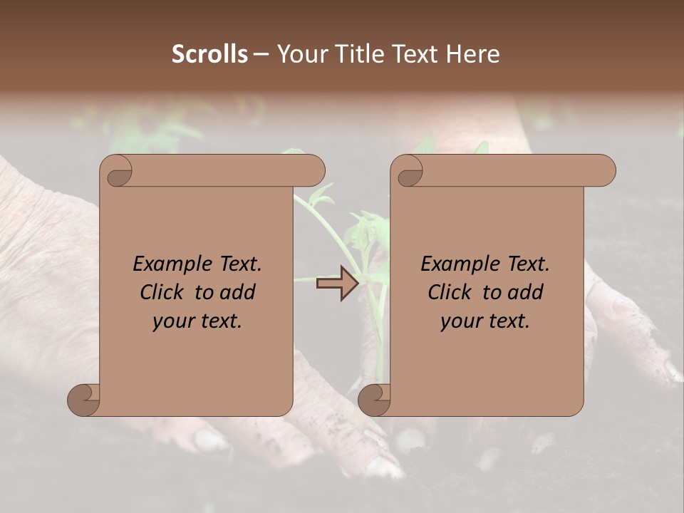 Countryside Soil Careful PowerPoint Template
