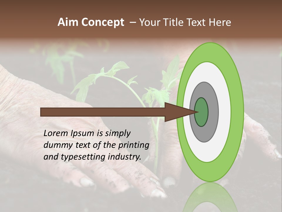 Countryside Soil Careful PowerPoint Template