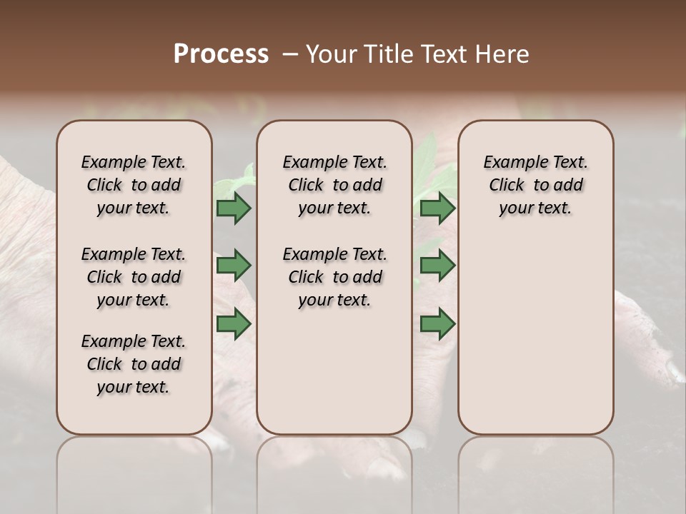 Countryside Soil Careful PowerPoint Template