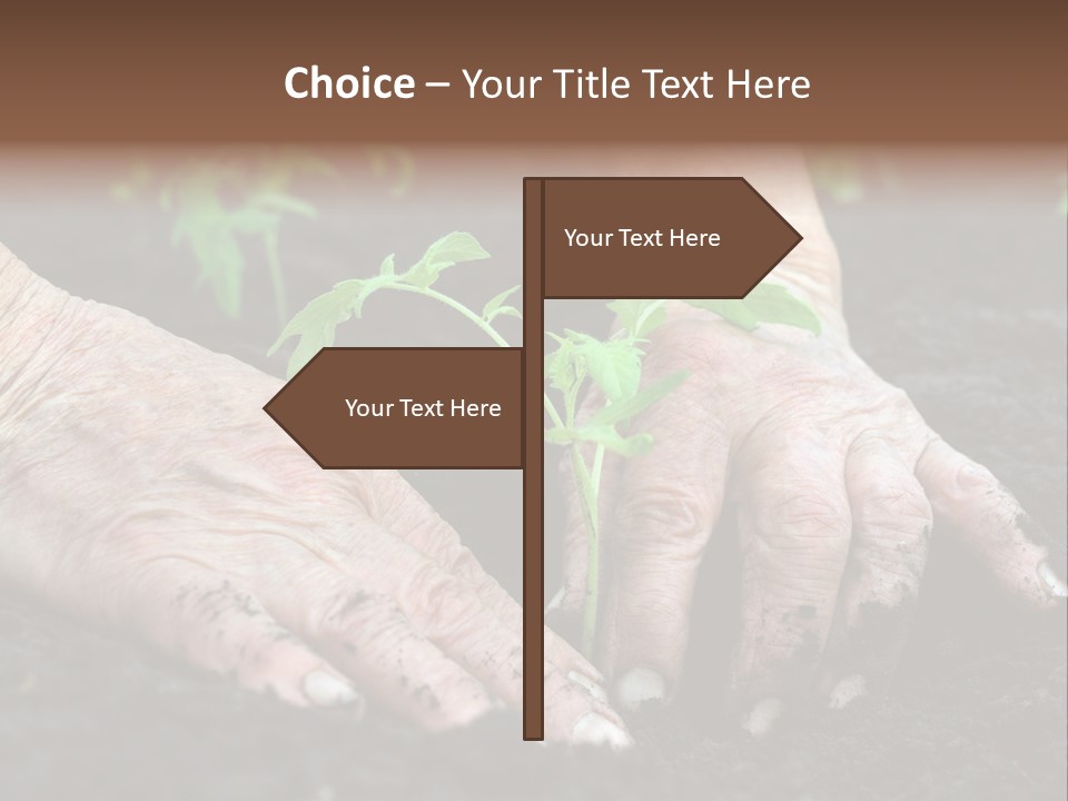 Countryside Soil Careful PowerPoint Template