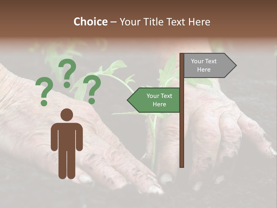 Countryside Soil Careful PowerPoint Template