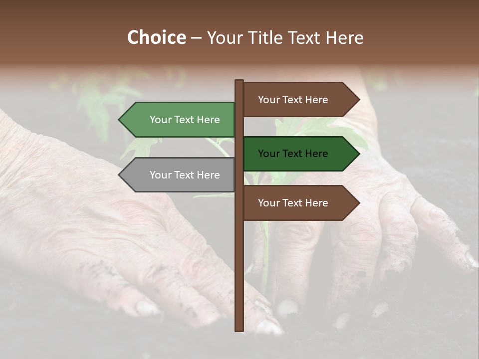 Countryside Soil Careful PowerPoint Template