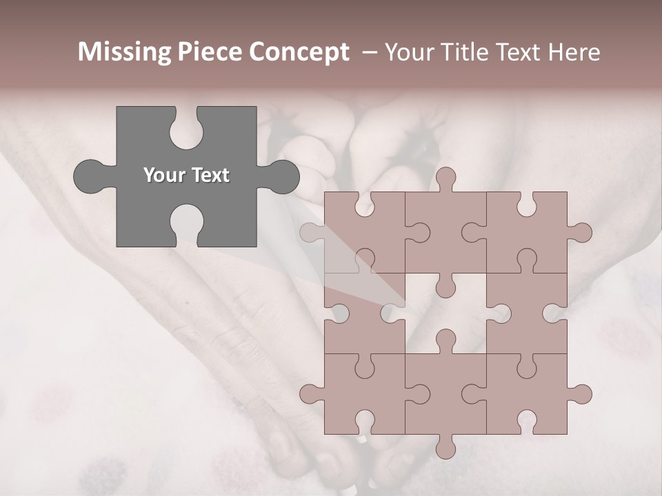 Mother Girl Father PowerPoint Template