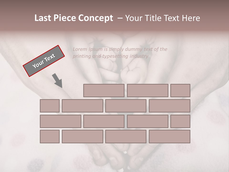 Mother Girl Father PowerPoint Template