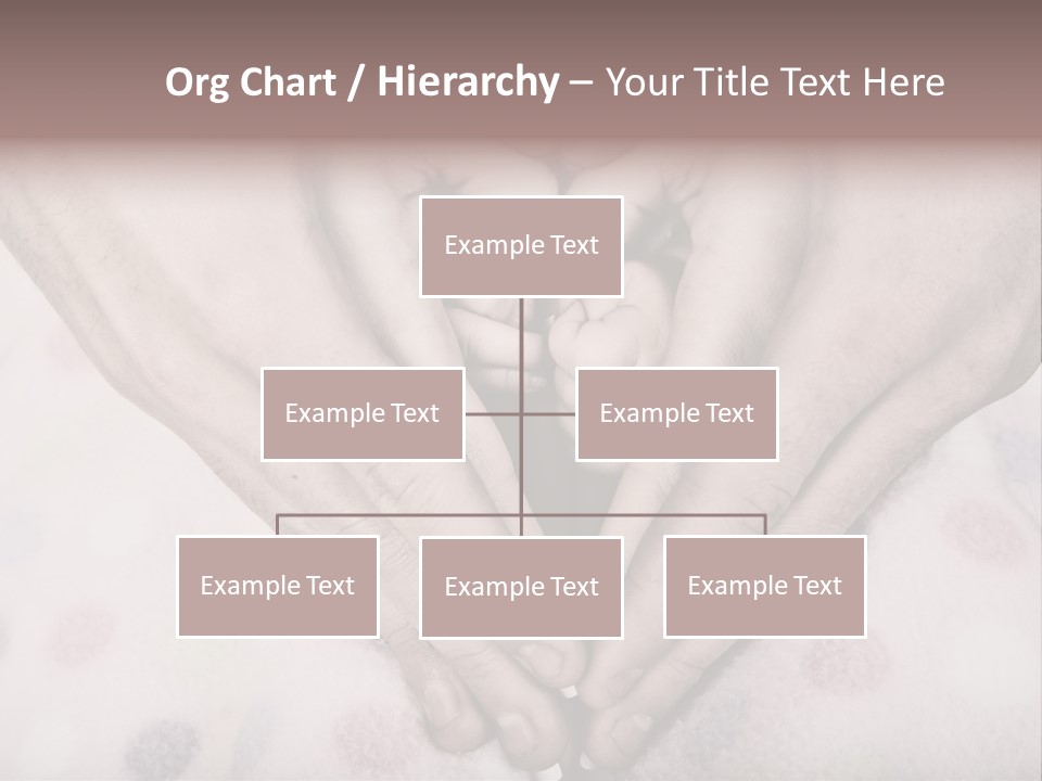 Mother Girl Father PowerPoint Template