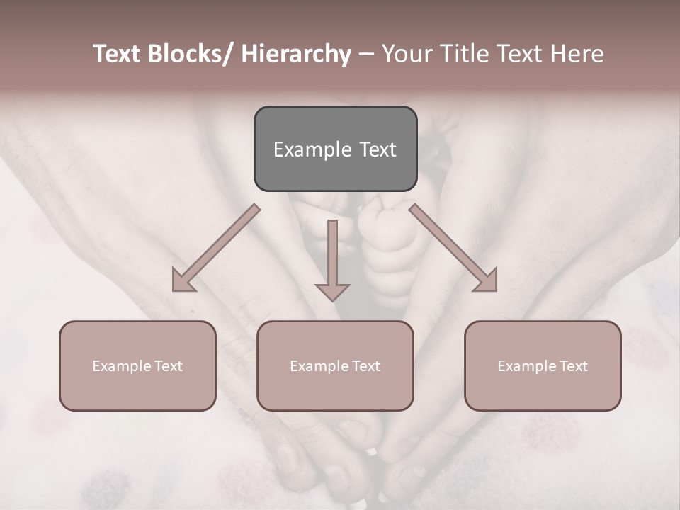 Mother Girl Father PowerPoint Template