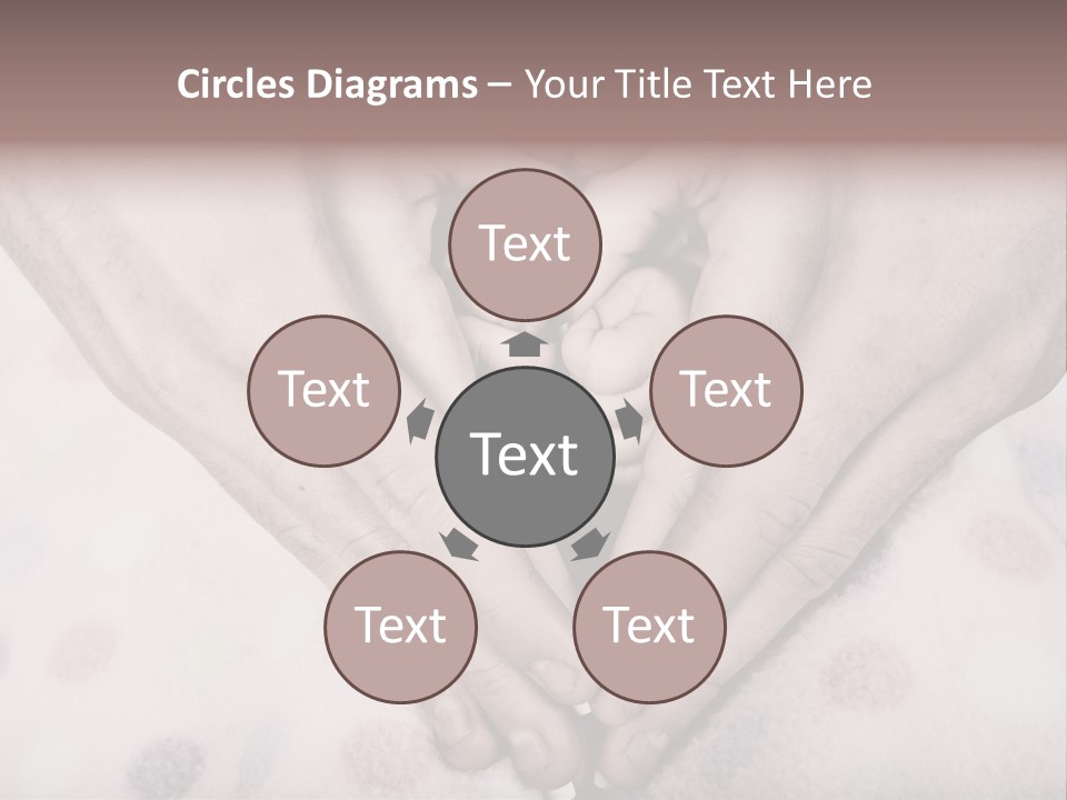 Mother Girl Father PowerPoint Template