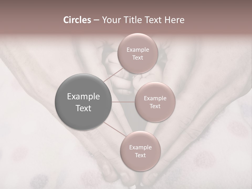 Mother Girl Father PowerPoint Template