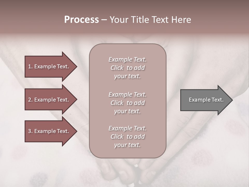 Mother Girl Father PowerPoint Template