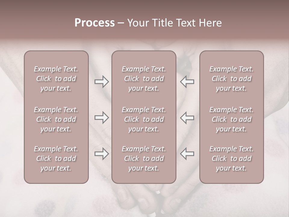 Mother Girl Father PowerPoint Template
