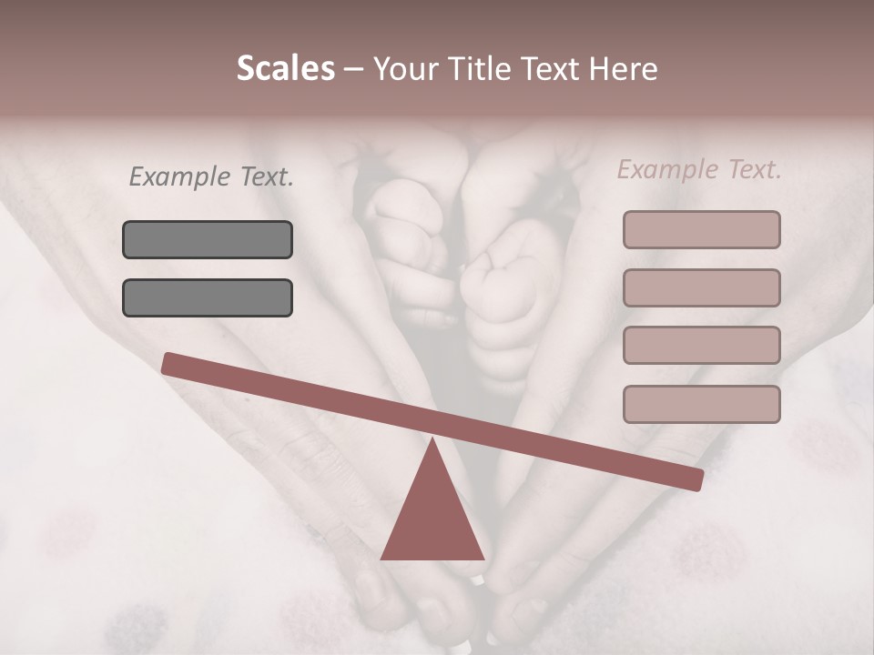 Mother Girl Father PowerPoint Template