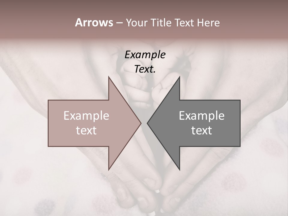 Mother Girl Father PowerPoint Template