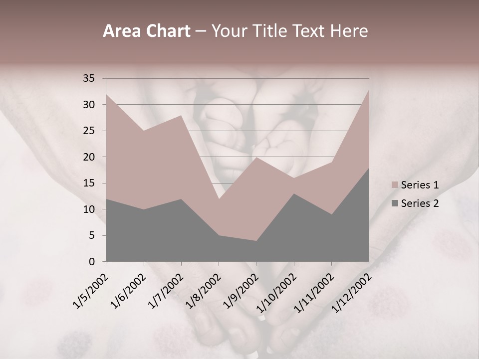 Mother Girl Father PowerPoint Template