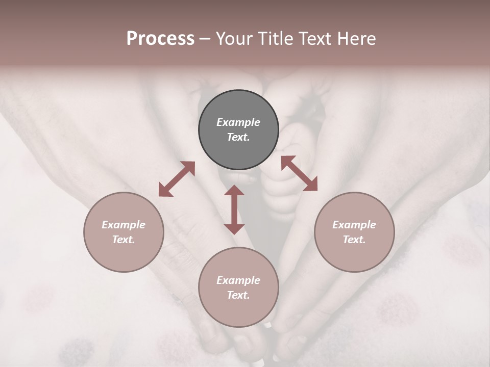 Mother Girl Father PowerPoint Template
