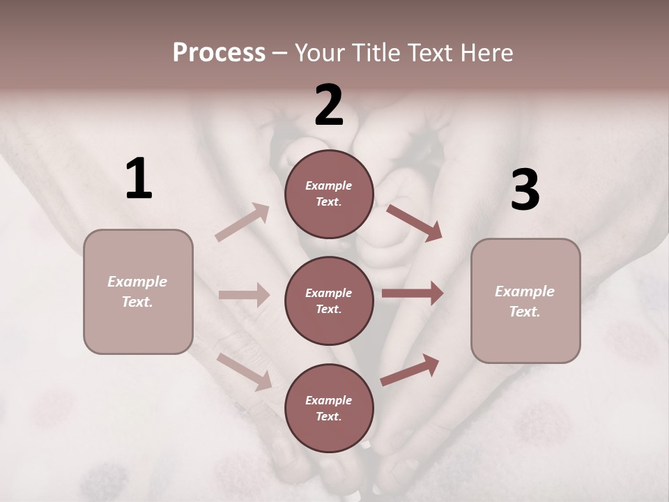 Mother Girl Father PowerPoint Template