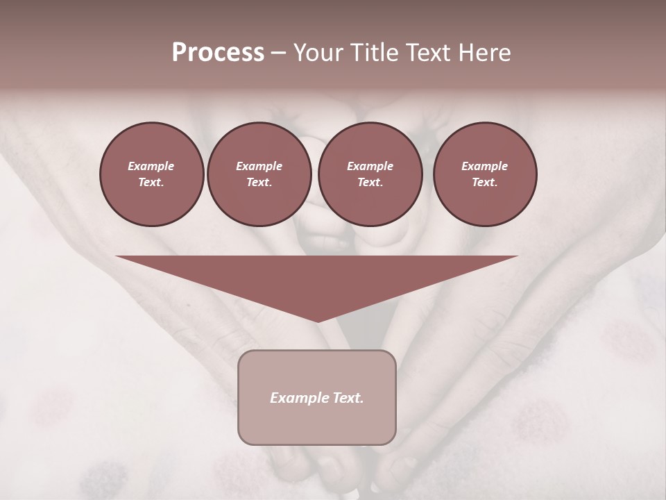 Mother Girl Father PowerPoint Template