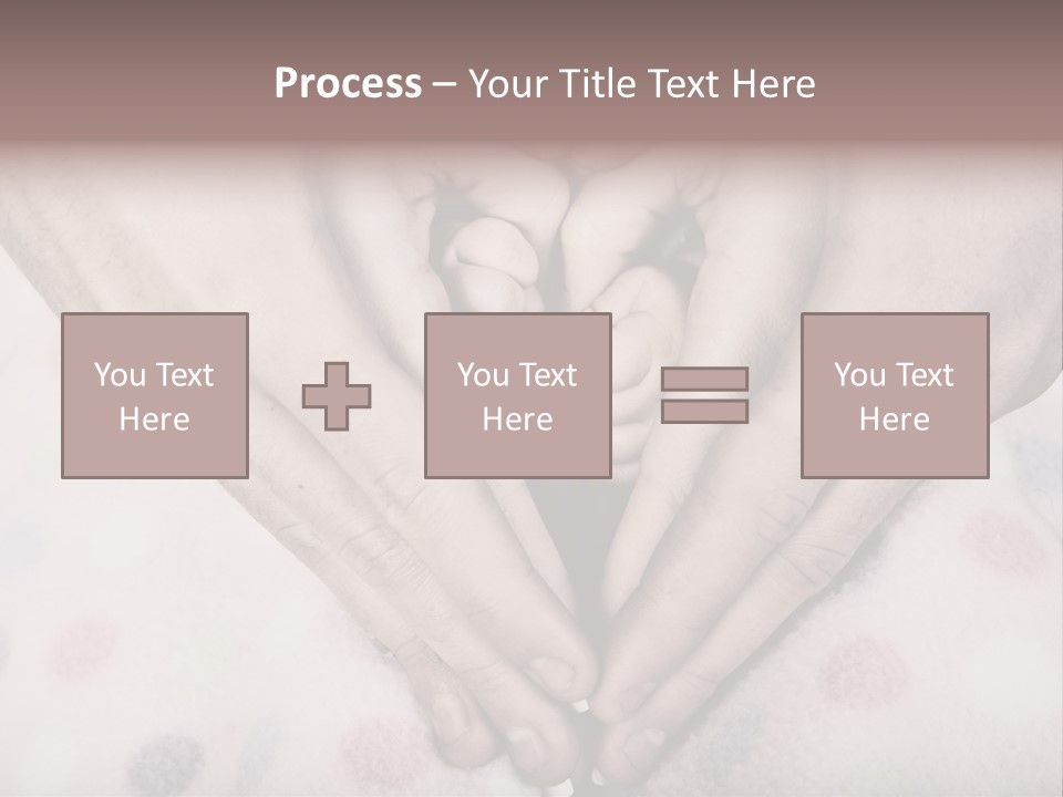 Mother Girl Father PowerPoint Template