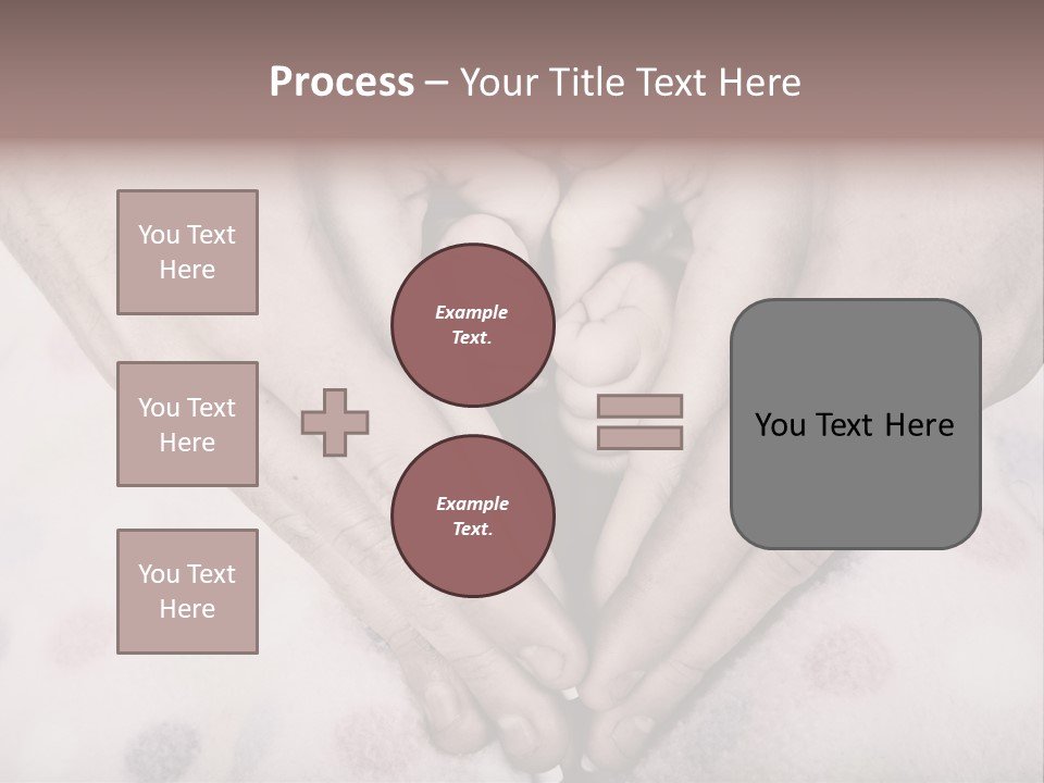 Mother Girl Father PowerPoint Template