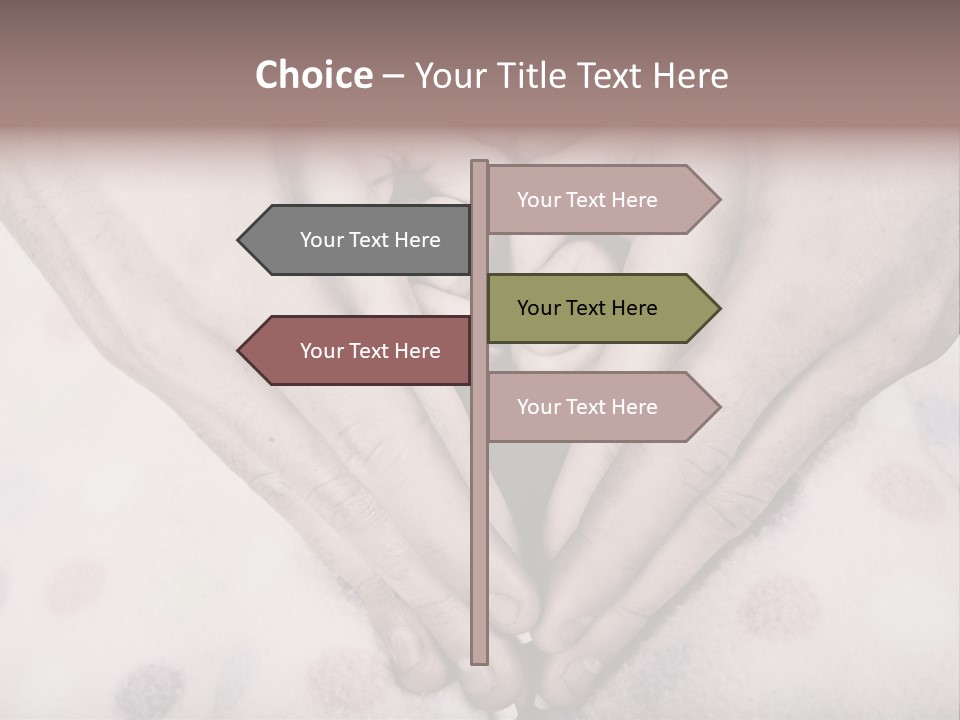 Mother Girl Father PowerPoint Template