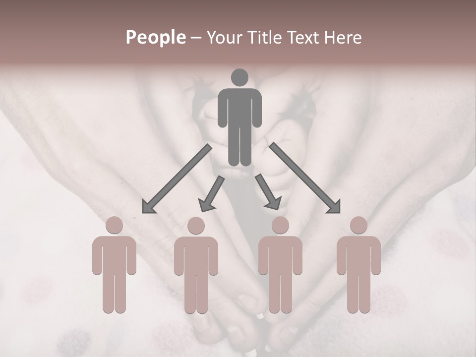 Mother Girl Father PowerPoint Template