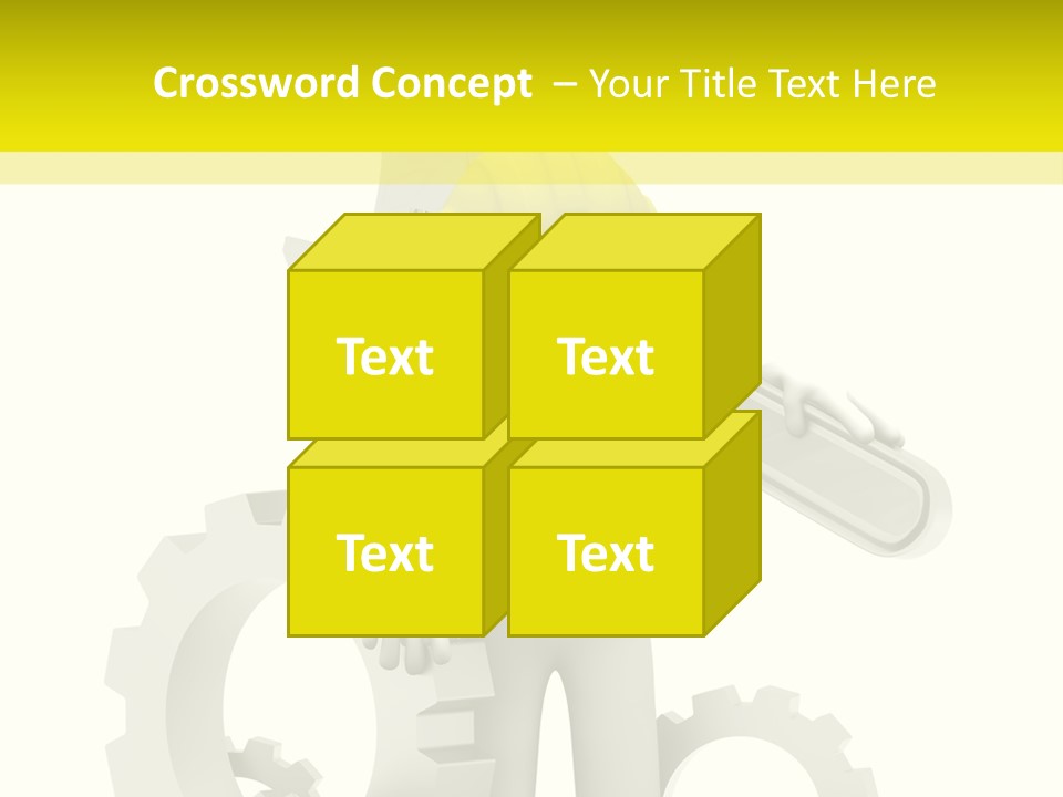 Progress Equipment Hardhat PowerPoint Template