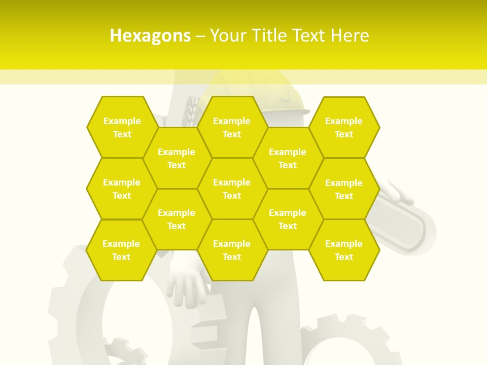 Progress Equipment Hardhat PowerPoint Template