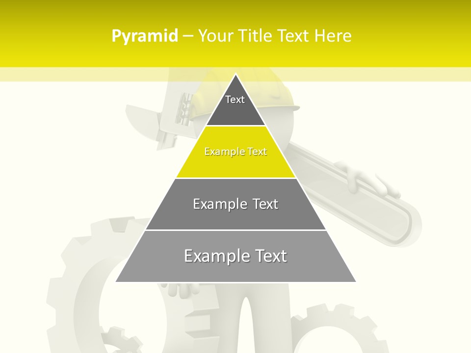 Progress Equipment Hardhat PowerPoint Template