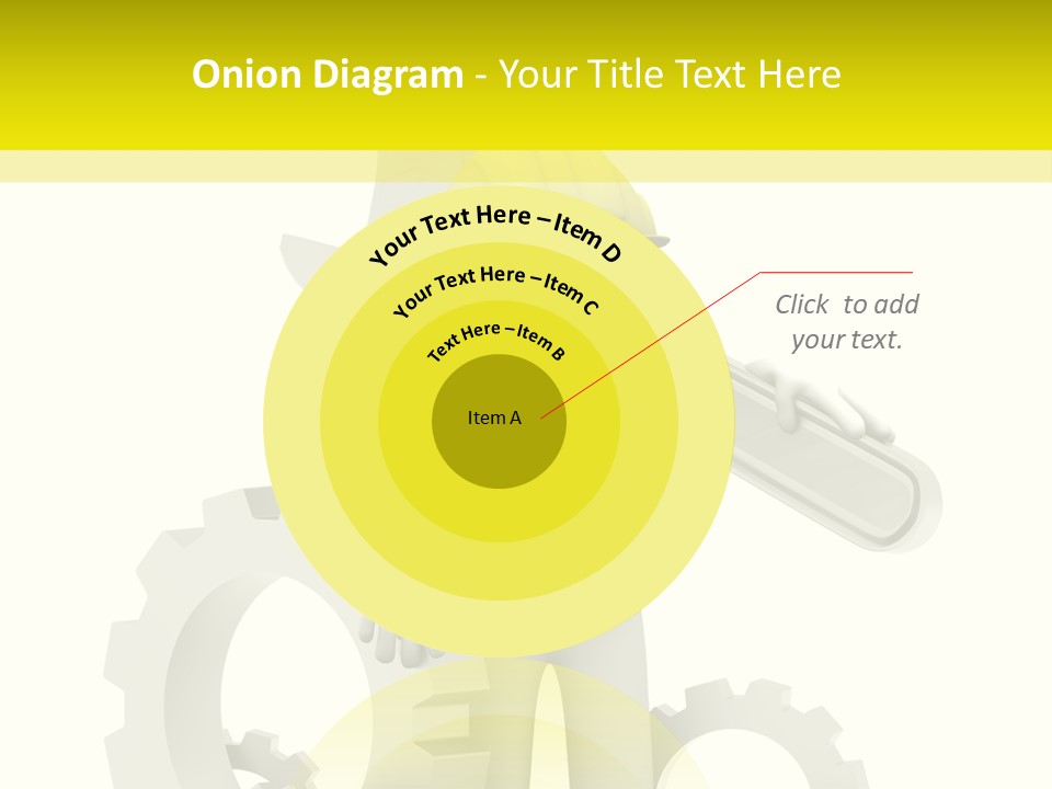 Progress Equipment Hardhat PowerPoint Template