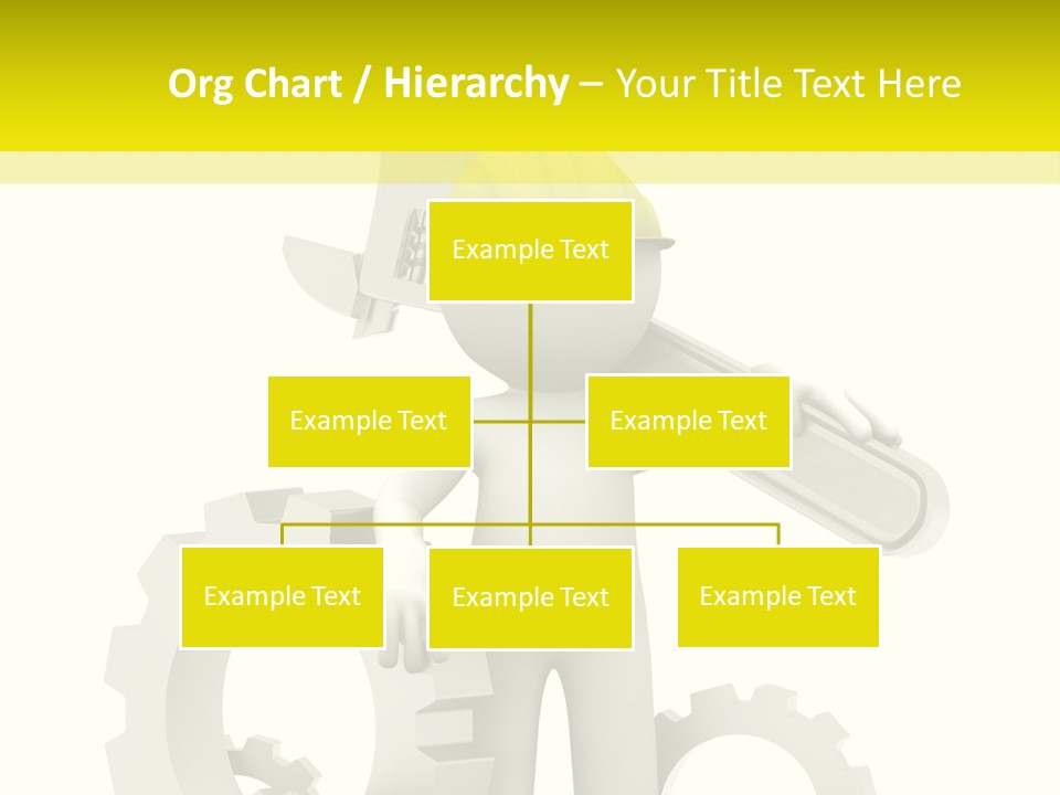 Progress Equipment Hardhat PowerPoint Template