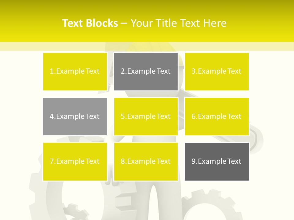 Progress Equipment Hardhat PowerPoint Template