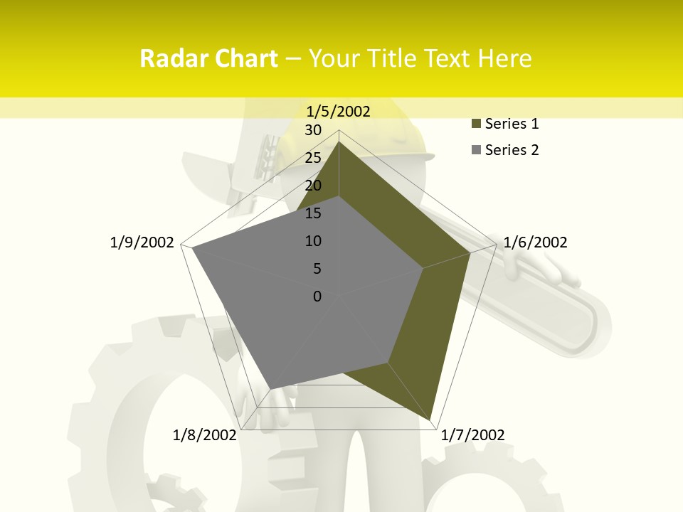 Progress Equipment Hardhat PowerPoint Template