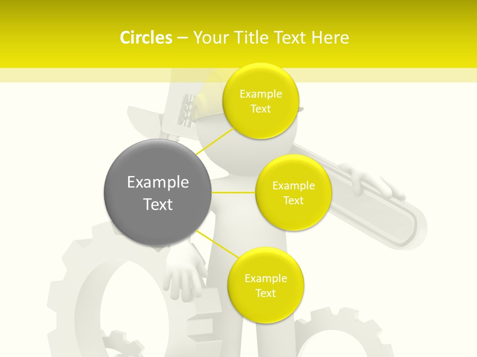 Progress Equipment Hardhat PowerPoint Template