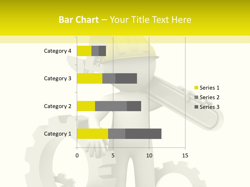 Progress Equipment Hardhat PowerPoint Template