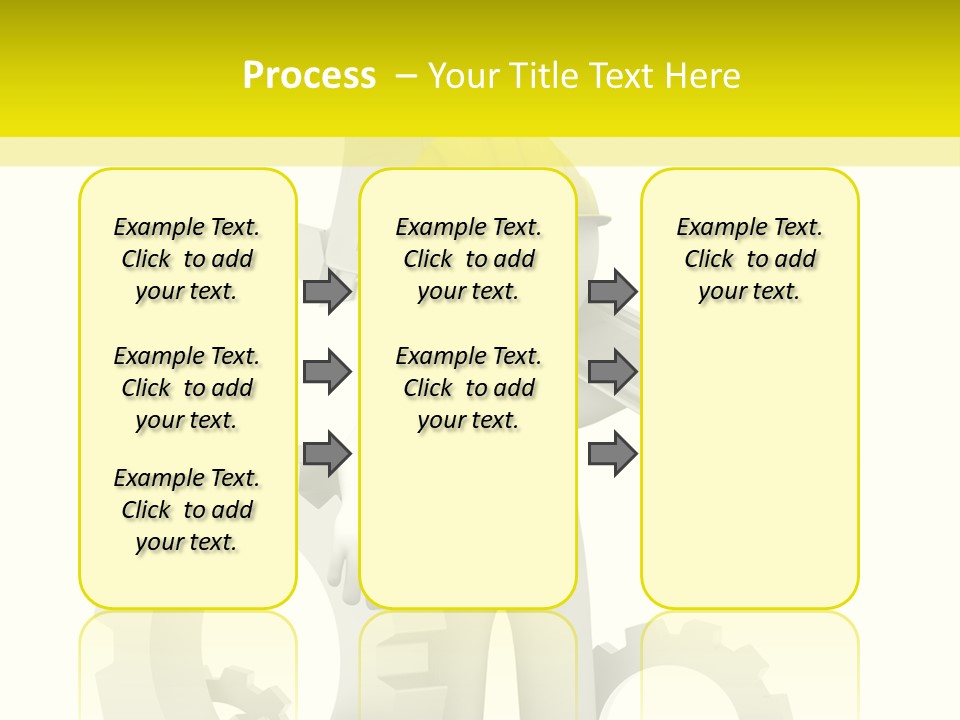 Progress Equipment Hardhat PowerPoint Template