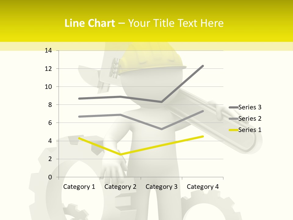 Progress Equipment Hardhat PowerPoint Template