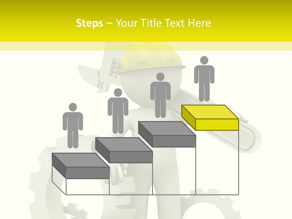 Progress Equipment Hardhat PowerPoint Template